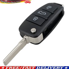 Für Audi Klapp Schlüssel Gehäuse A1 8X A3 8P 8V A4 B7 A6 C6 TT 8J Q3 8U Q7 4L R8