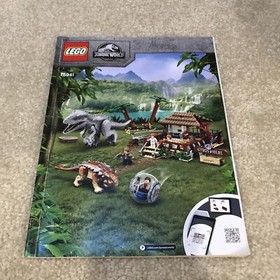 Lego Jurassic World Building Instructions Manual Books Lot 75941 75915 75917