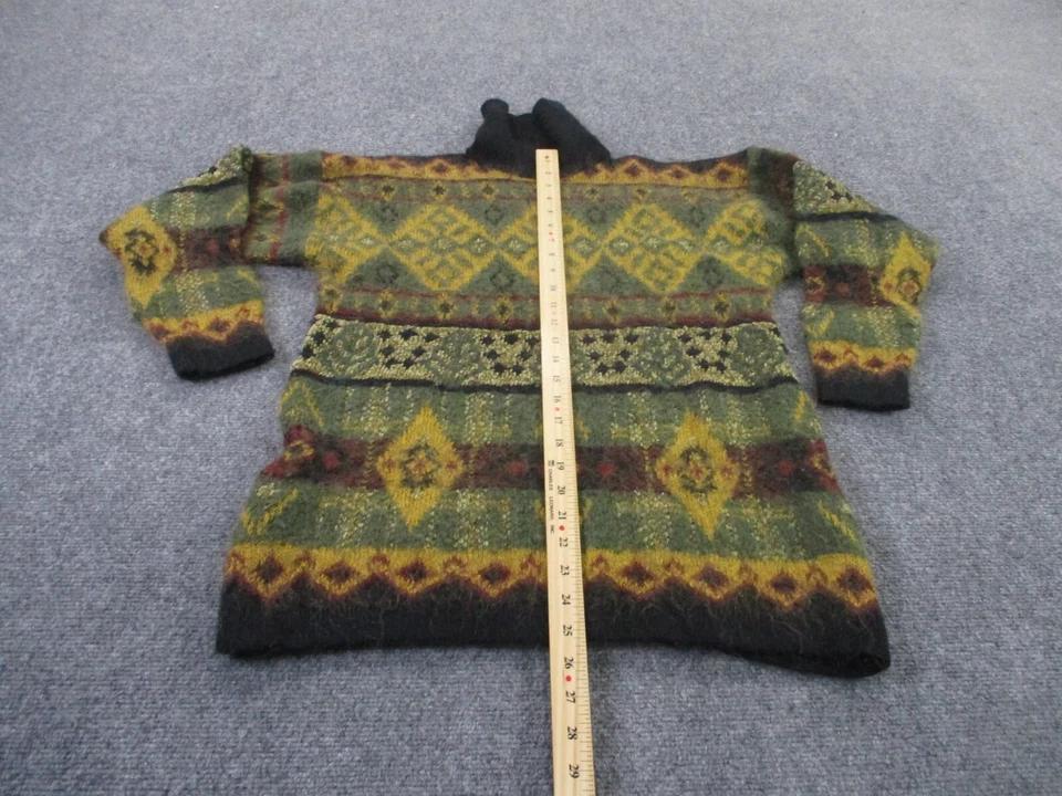 St Michael 毛衣女式 42 L 羊毛马海毛高领套衫 Mark Spencer — 第 3/4 张图片