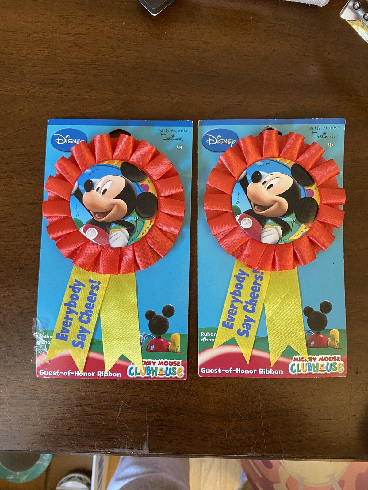 Hallmark+Party+Express+Mickey+Mouse+Guest+of+Honor+Ribbon+-+Birthday ...