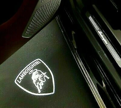 Door lights cheap lamborghini logo