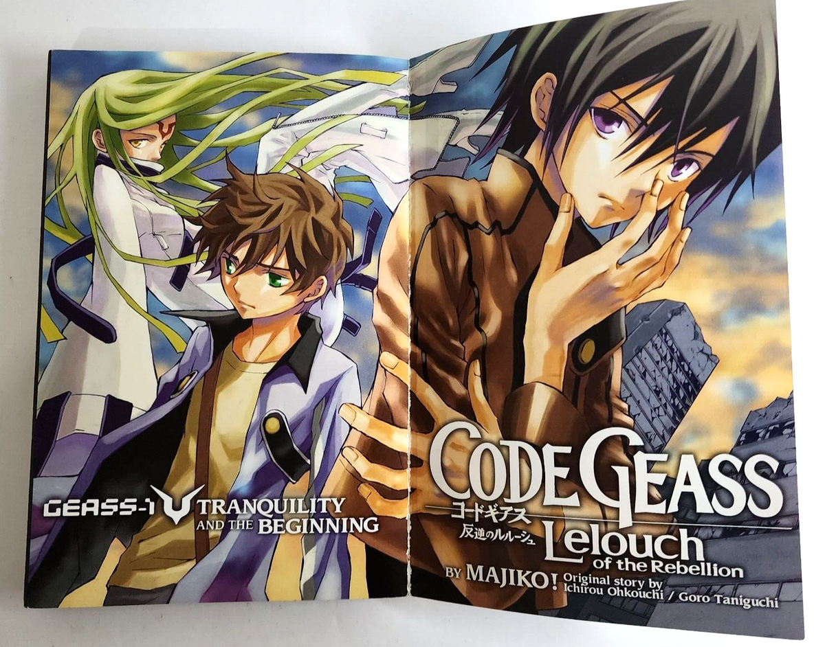 Code Geass Manga Volume 1: Lelouch Of The Rebellion by