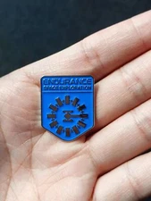 Interstellar Movie Endurance Space Exploration Enamel Pin Metal Badge Brooch