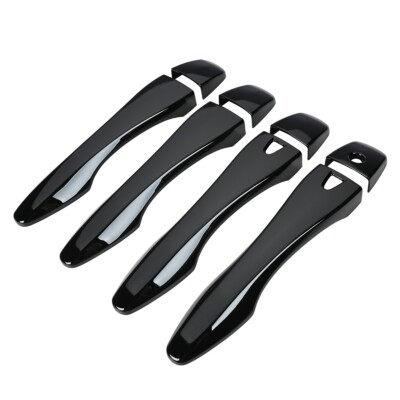 #ad #ad Accessories Glossy Black Door Handle Cover For Nissan Altima 2013 2018 Outside $9.99