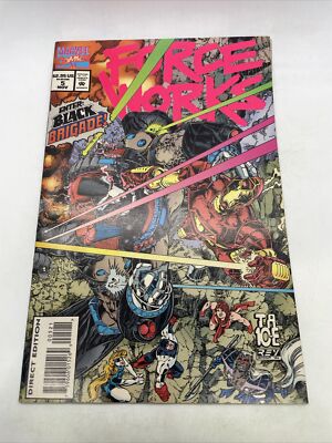 FORCE WORKS Enter Black Brigade Comic Vol 1 No 5 Date 11/1994 Marvel Comic