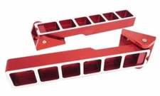 Royal Hooks Billet Aluminum Tailgate Hinges Red for Wrangler JK RHO-12014-RDM