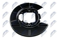 NTY HTO-BM-012 Spritzblech, Bremsscheibe Hinten Links FüR BMW