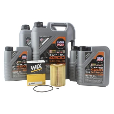 13L Liqui Moly TopTec 4200 5W30 Wix Engine Oil Change Kit for W906 W907 Sprinter