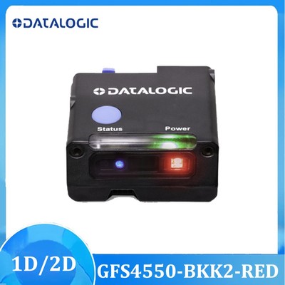Datalogic GFS4550-BKK2-RED 2D-RS232-Barcode-Scanner mit festem Imager und Kabel