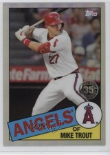 2020 Topps Chrome 1985 Topps Mike Trout #85TC-1 1k2s