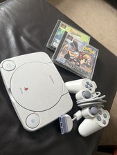 Sony PSOne Console With Games And Controller *no Other Leads*
