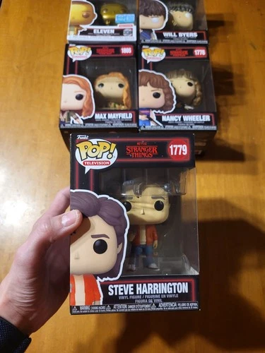 Funko Pop Steve Harrington with Candy Bar # 1779 Stranger Things Season 5 READ