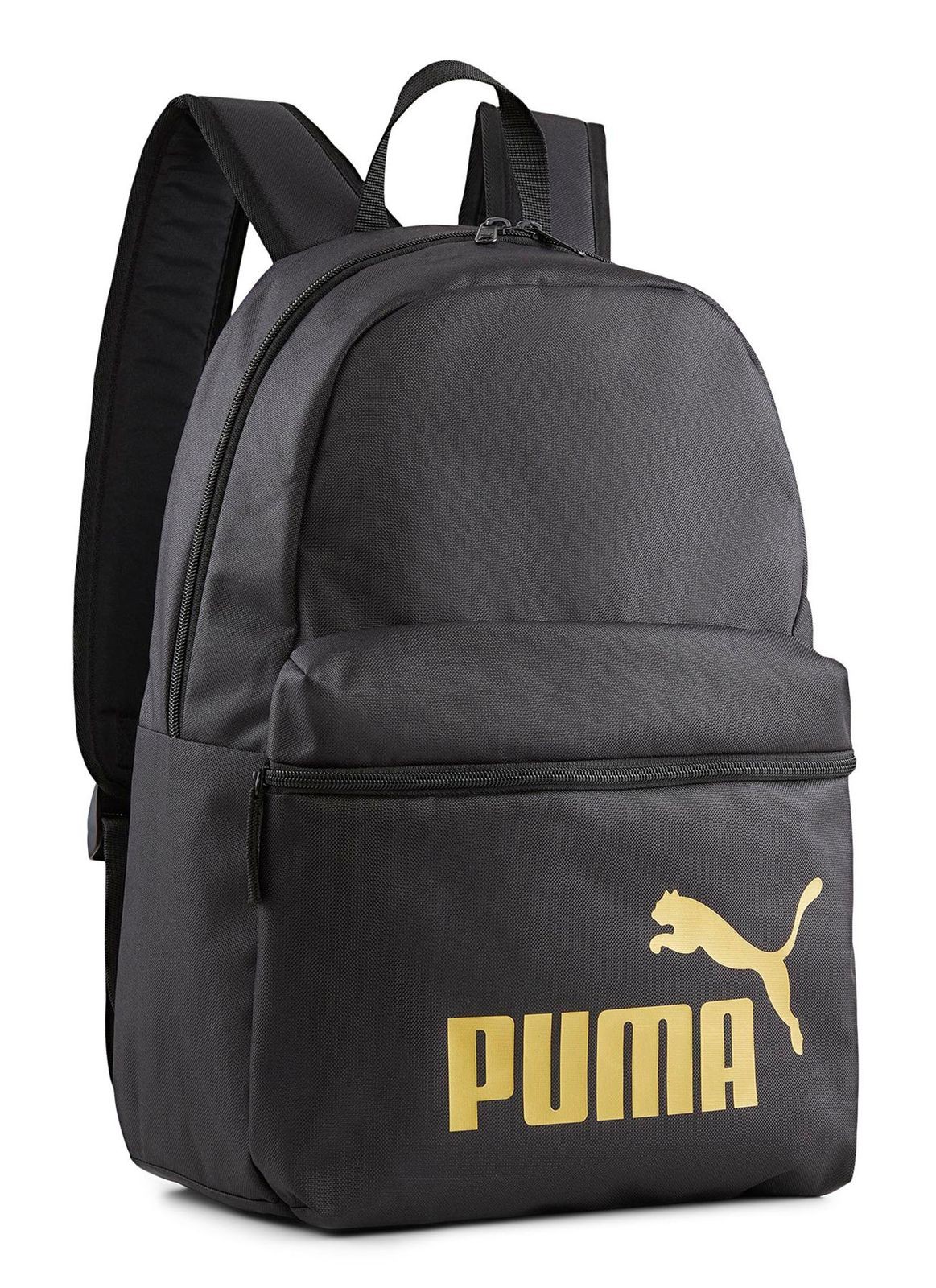 PUMA backpack Phase Backpack Puma Black - Golden Logo