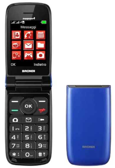 CELL.BRONDI MAGNUM 4 BLU - Immagine 5