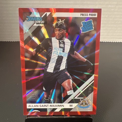 2019-20 Panini Chronicles Donruss Soccer /99 Allan Saint-Maximin New Castle 112