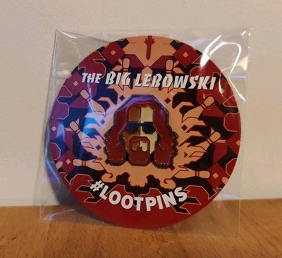The Big Lebowski Loot Crate 2018 Anstecknadel - The Dude - Jeff Bridges