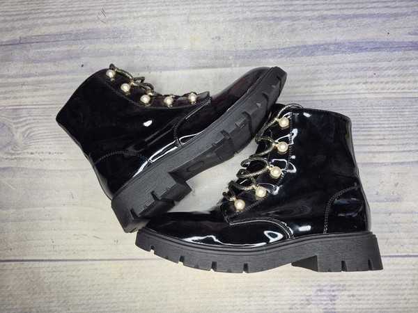 Women Boots Black 36 #6LU5