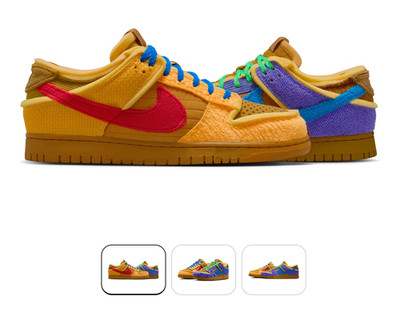 DS Nike X Cactus Plant Flea Market Dunk Low IH5094-500 Swamp Sponge Gold US 8