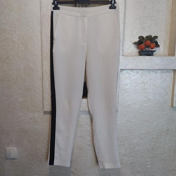 Women Ganni Trousers Black 36 / S / 44