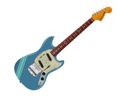 Fender Vintera II 70s Competition Mustang Electric Guitar