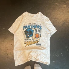 vintage 1990’s Carolina Panthers Miller Lite tee tees reprint shirt AN57886