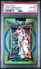 2024 Panini Select Basketball Neon Green Cade Cunningham #65 PSA 10