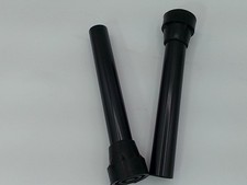 KITANDOVE Trampoline Foot Pads Replacement Leg Tubes With Rubber Caps Black