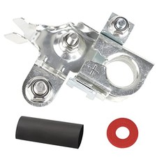 Positive Battery Terminal Clamp w Nuts Fit for F150 Edge Mustang etc Replaces