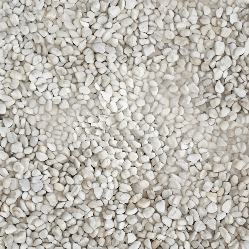 Pavimento Drenante Ecologico in Marmo e Resina Bianco Carrara 15kg