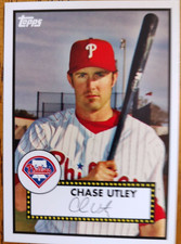 2008 Chase Utley Topps Promo Card # TCH34