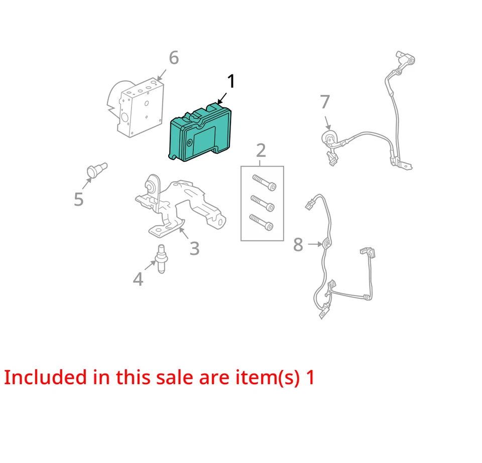 Módulo de control de transmisión Ford Fusion 2010-2012 TCU TCM YQUX0 Foto 2 de 3