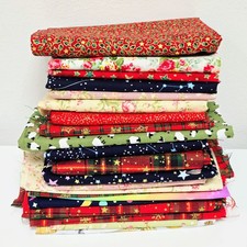 Stoffreste Konvolut Ausschnitte Polybaumwolle Baumwolle Schrottpackung Blumenmuster Tierdruck