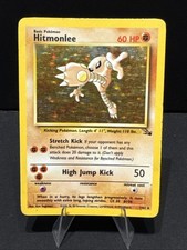 Hitmonlee 7/62 Fossil Holo