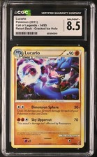 2011 Pokemon Lucario 14/95 Call of Legends Cracked Ice Holo Retort Deck CGC 8.5 on eBay