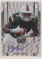 2021 Leaf Metal Draft Portrait Silver Wave 52/75 Brevin Jordan #PA-BJ1 Auto z4k
