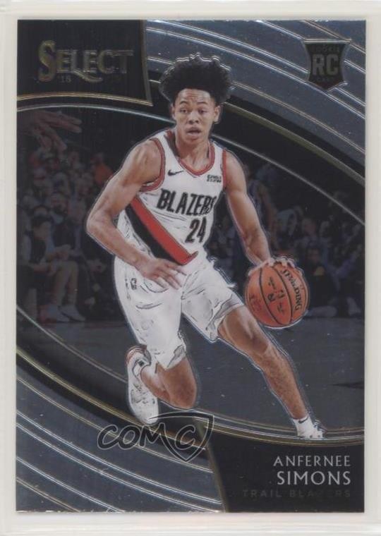 2018-19 Panini Select Courtside Anfernee Simons #233 0l1