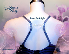 1pc. "MySecureStrap" RACER BACK STYLE - BRA STRAP HOLDER PATENTED " NEW "