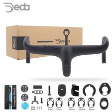 Carbon Fiber Bicycle Cockpit Drop Handlebar with Mount Spacers 28.6MM 380-440MM