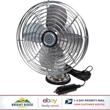Outdoor 12v Metal Fan For Trucks 7.5 Inch Easy Installation With Push Button Outdoor 12v Metal Fan For Trucks 7.5 Inch Easy Installation With Push Button