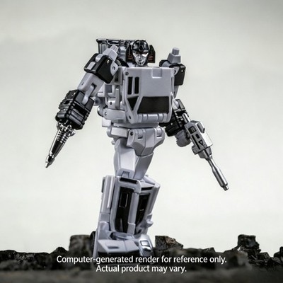 NA H69P White Sunstreaker Transformab Mini Action Figure G1 Toy Newage Collector
