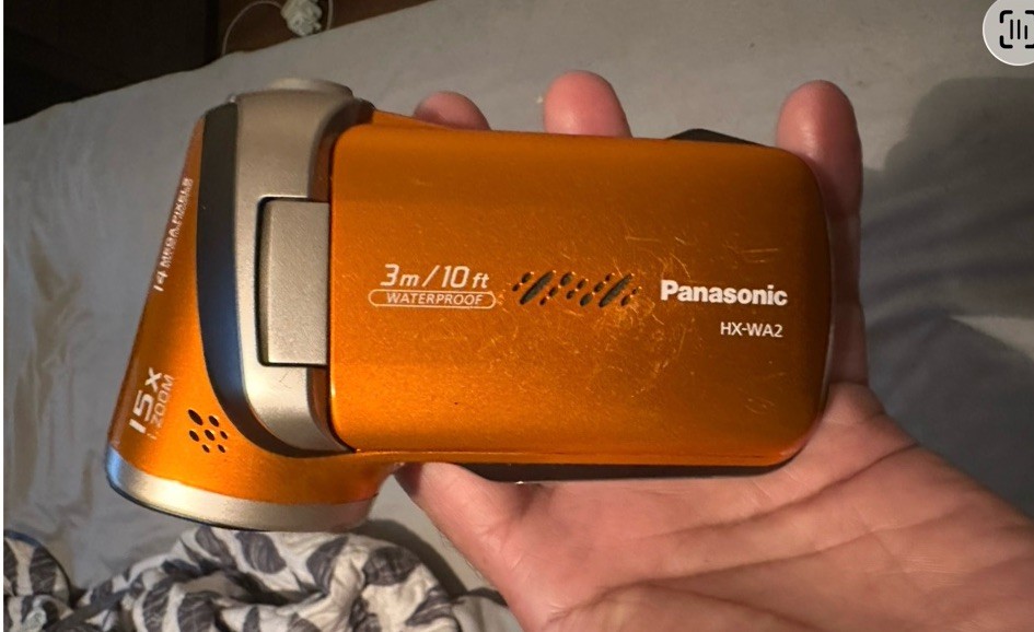 Panasonic HX-WA2 Camcorder - Orange for sale online | eBay