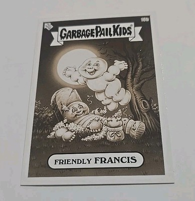 2023 Topps Garbage Pail Kids: Oh The Horrible Wave 2 Sepia 10b Friendly Francis