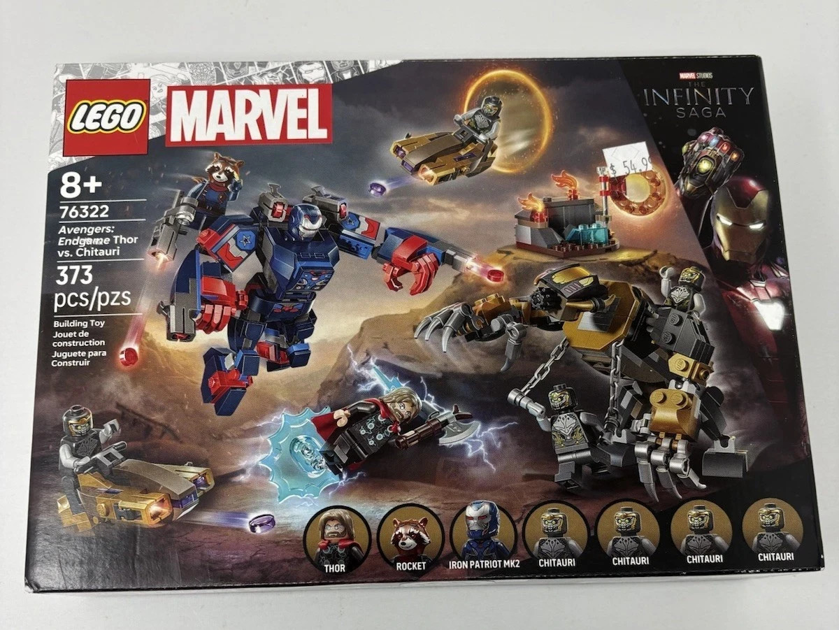 LEGO Marvel Avengers 76322: Endgame Thor vs. Chitauri 373pcs