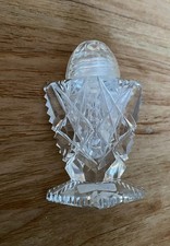 Alter Salz Pfefferstreuer Kristallglas