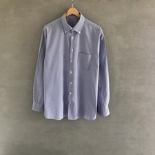 Men Van Laack shirt white cotton 44/XXL/52 1W15