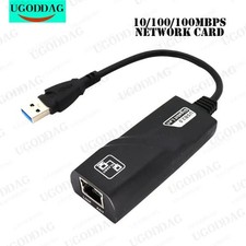 USB 3.0 to RJ45 Ethernet Adapter LAN Network Cable for PC Laptop Windows Mac