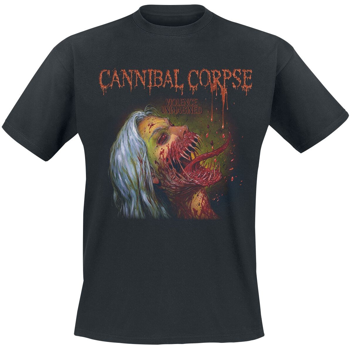 Футболка Cannibal Corpse Herren Violence unavigined schwarz Band-Товар, Группы