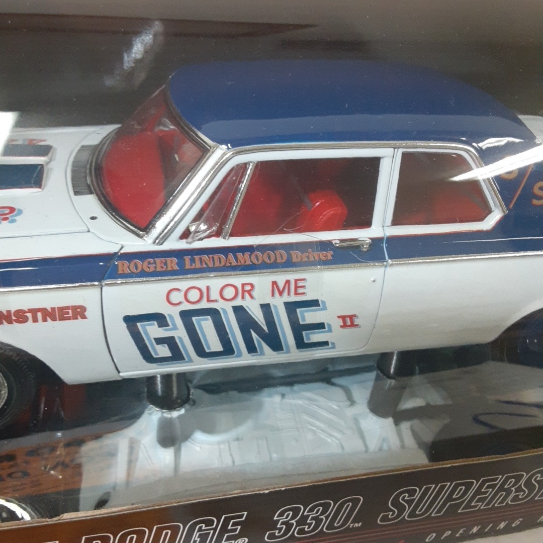 Highway 61 Diecast 1:18 Scale 1964 Dodge 330 Superstock Color me