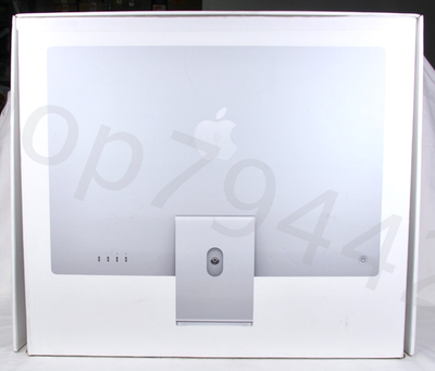 APPLE iMac A2438 Silver Z12Q000NR Original Box Power Supply Cord