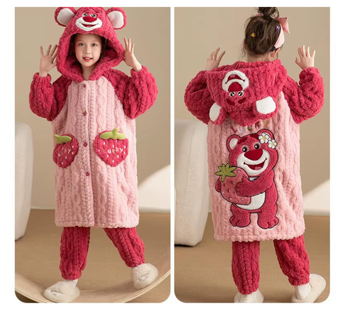 Kinder/Erwachsene Schlafanzug Body Unisex Mädchen und Jungen Set - Bild 8 von 10